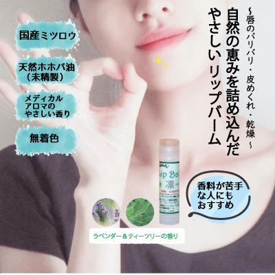 リップバーム　スティック7g ポストイン￥220