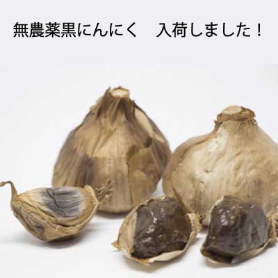 無農薬 黒ニンニク