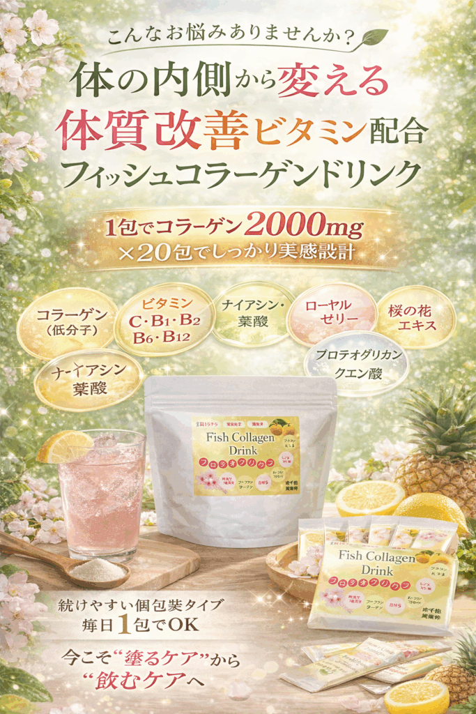 敏感肌　体の中から保湿